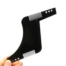 수염 가이드 빗 수염관리 턱수염 콧수염 구렛나루 스타일링 면도빗