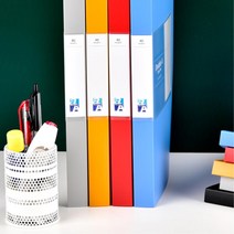 학원 헬스장 회원가입 문서보관 40P 서류파일철 학생 오피스 홀더 프린터물, 블루