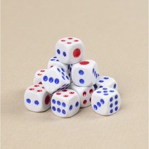 키알리 문구존 미니 육면체 주사위 보드게임 주사위 12p x 3개, 제품선택, 1.2cm