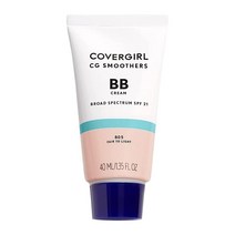 COVERGIRL Smoothers 가벼운 BB 크림 40ml(1.35액량온스) 튜브 1개 라이트 투 미디엄 810 스킨 톤 SPF 21 자외선 차단이 있는 보습 크림 (포장, 1.35 Fl Oz (Pack of 1), 805 FAIR TO LIGHT