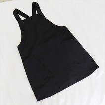 더해피 가정 주방 미용 카페 성인 방수 핸드메이드 X형 포그니 앞치마, 01 X형 앞치마_중