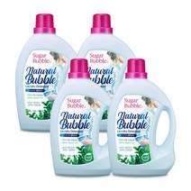 슈가버블 친환경 세탁세제 내추럴버블 3L x 4, 단품, 3000ml