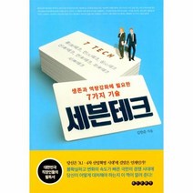 세븐 테크 생존과 역량강화에 필요한 7가지 기술, 상품명