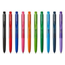 유니볼 시그노 노크식 볼펜 UMN-155 (0.28~0.38mm), 베이비핑크(68), 0.38mm