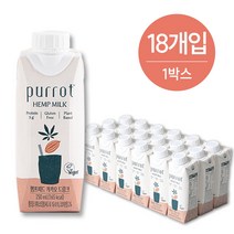 퓨롯 햄프밀크 카카오 250ml X 18개입