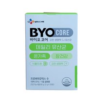 CJ 온가족 바이오코어 장건강 데일리 유산균 30포, 30포 1개월분, 상세페이지 참조