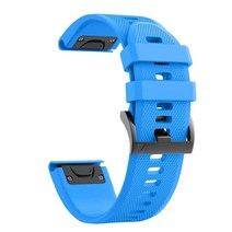 Garmin Enduro Descent Mk Mk2 Mk2i 스트랩 가민 QUICKFIT 26mm 시계 줄 방수 2 색 고무 퀵 스트리핑 손목 밴드, #3, Quick Fit 26mm
