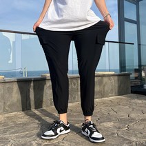 쿨링 아이스 카고 조거 사방스판 냉장고 팬츠(4color)
