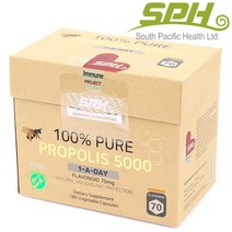 SPH 뉴질랜드 프로폴리스 5000mg 180캡슐 플로폴리스 플라보노이드원액, 단품