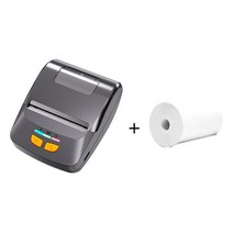 날인기 휴대용 미니 무선 블루투스 티켓 프린터 2 인치 모바일 열전사 영수증 안드로이드 IOS 윈도우 현금, 02 Black Printer_03 영국 플러그