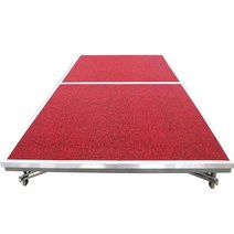 이동식 무대 단상제작 연출 MC 진행자 발판 강당, 1220x1220mm (사이즈 제작 가능)