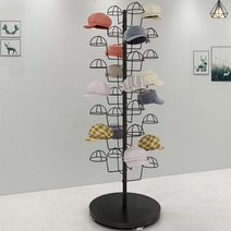모자걸이 모자 거치대 수납 행거 보관대 진열장 다용도 세꾸미대행, 화이트 캡홀더 20개, 1개