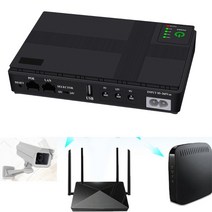 ac-dc 어댑터범용 10400mAh USB 5V 9V 12V 2A 무정전 전원 공급 장치 UPS 배터리 백업 WiFi 라우터 웹캠, 03 UK Black