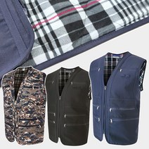남성 안감기모 작업조끼/낚시복/등산복/패딩조끼/빅사이즈/다용도조끼/전술조끼/작업조끼/남성 남자/단체복/작업복