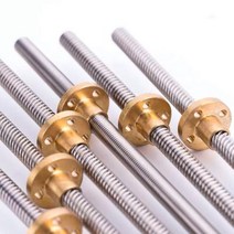 3D프린터 CNC 3D 프린터 리드 나사 8mm 1mm THSL3008D 사다리꼴 Length1001000mm, 400mm+Pitch 2mm Lead 2mm