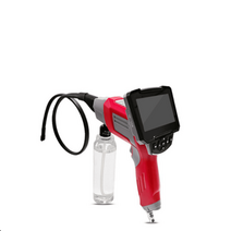 에어컨청소 에바청소 곰팡이제거 세차 자동차 휴대용, 레드, 1개