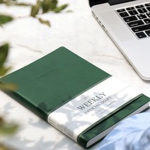 2023 회사 다이어리 오피스 플래너 직장인 위클리 주간 A5, 그린
