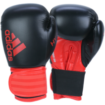 [아디다스] 하이브리드100 복싱글러브(ADIH100) 블랙레드, 색상:단일옵션 / 사이즈:14온스