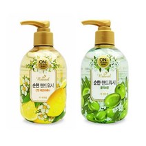 온더바디 순한 핸드워시 손세정제 먼지제거 손세정제답례품 돌잔치손세정제, 온더바디 순한핸드워시300ml 레몬버베나