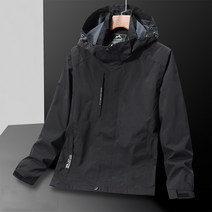 YXSH 남녀 공용 방수 바람막이 등산복 커플룩