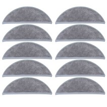 호환용 청소기 부품 로봇 청소기 예비 부품 일회용 천 샤오미 미지아 Lydsto R1 / 프로/S1 용 셀프 수리 교, Light Grey