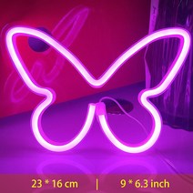 영업중 OPEN LED 오픈 네온 사인 24 보드 간판 광고판 나비 모양 벽 홈 침실 파티 장식 램프 생일 그릴 휴일 선물 야간 조명 586EA 2, 01 HD2-Pink