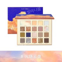 Judydoll 오렌지 나비 20색 아이섀도우 팔레트 매트 진주빛 글리터 유화판 핑크 레이크 블러쉬 하이라이트, 파이어 클라우드 20 칼라 휠