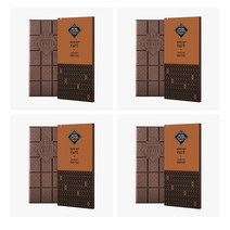 미셸클뤼젤 프랑스 블랙 커피 다크 초콜렛 바 70g x4개 Michel Cluizel dark chocolate