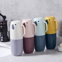 휴대용칫솔케이스 칫솔통 여행용 세트 양치컵 단품, 양치컵E 옐로우