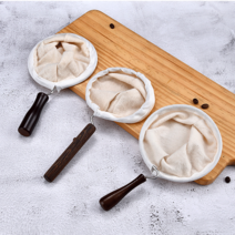 YISOKO 커피필터 플란넬 핸드드립 커피필터망, B, 라지 사이즈