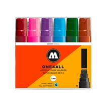 모로토우 원포올 아크릴마카 15mm 6색 베이직2