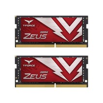 TEAMGROUP 티포스 제우스 DDR4 SODIMM 32GB (2x16GB) 3200MHz (TTZD432G3200HC16FDC-S01), 3200MHz CL 22_8GB (8GBx1)