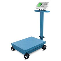 산업용저울 300kg 수산물시장 정육점 택배 전자저울, 양면 스틸 300kg 검정색 문자 40x50