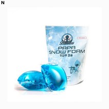 카 스노우폼 세차 파파 스노우폼 카샴푸 용품 캡슐 15p, 파파스노우폼 카샴푸캡슐 (15p)