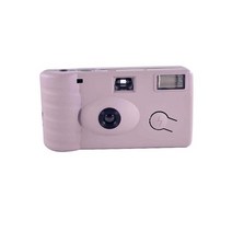 패션 일회용 카마라 35mm 빈티지 컬러 사진 18exp 플래시 35mm, 자주색, 27exp