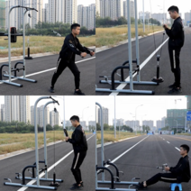 케이블푸쉬다운 랫풀 렛풀 다운 등근육강화운동 가정용 로잉 시티드로우 크로스오버 머신 그립, 옵션8 세트 1P