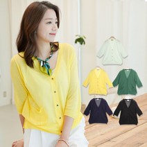 J31057 썸머 7부 쿨가디건/엄마옷/엄마선물