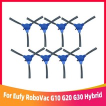 Anker Eufy RoboVac G10 G20 G30 로봇 청소기 예비 부품 메인 브러시 사이드 Hepa 필터 걸레 천, 04 8 Side B