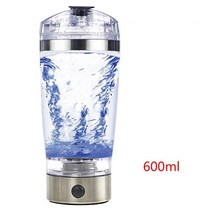 믹서 USB 충전식 전기 믹싱 컵 휴대용 단백질 파우더 셰이커 병, 01 WHITE