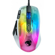 로캣 KONE XP 블랙 화이트 게이밍 마우스 (ROC-11-420/425), White, KONE XP RGB 게이밍 마우스