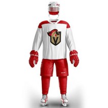 아이스 하키 반티 빈티지 훈련 유니폼 세트 인쇄 황금 기사 로고 스팟 저렴한 H61001