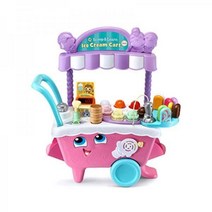 LeapFrog 스쿱와 학습 아이스크림 카트 디럭스(불순함 없는 포장) 핑크., Deluxe