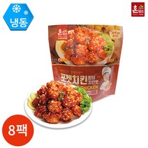 한맥 혼담은 포켓치킨 양념치킨맛 180g x 8팩, 단품
