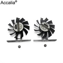 GAINWARD GeForce GTX 960 970 980 그래픽 카드 냉각 이중 팬용 오리지널 PLA08015S12HH 12V 0.35A GTX970, 02 2PCS