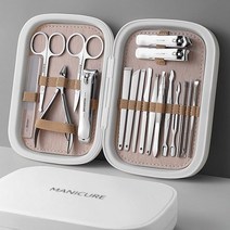 바른하나 고급형 인생손톱깎이 올케어 18종세트, 화이트, 1세트