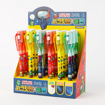 매직 시크릿펜 야광볼펜 비밀펜 마술펜 볼펜 24개 세트 학원 유치원 귀여운 선물 특이한, 그린살림 혼합 24개 1세트, 본상품선택