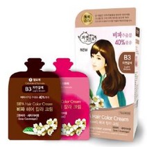 자연으로 비파헤어컬러크림120ml 흰머리 새치커버 염색약 한방염색약, 1개, 자연갈색