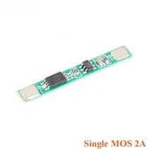 BMS보드1S 2S 3S 4S 6S 리튬 이온 배터리 보호 보드 18650 충전기 모듈 PCB BMS Lipo 셀, 09 Single MOS