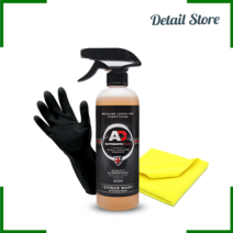 AD 오토브라이트 다이렉트 시트러스 워시 500ml 다목적 크리너 APC 다용도 세차 청소 세정제 클리너 관리제 + 타월 장갑, 구성1 : 시트러스워시 500ml+장갑+타월