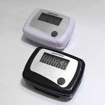 클립형 디지털 허리만보기 선물 어르신 건강관리 부모님선물 걸음수 자동 걸음측정, 1개, 블랙